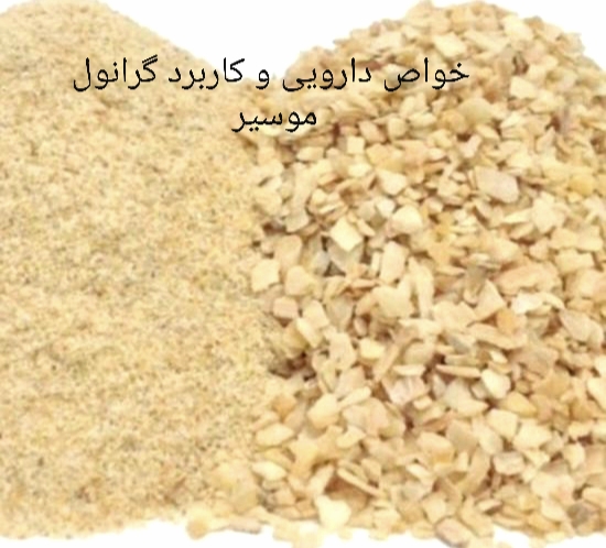 خواص دارویی و کاربرد گرانول موسیر